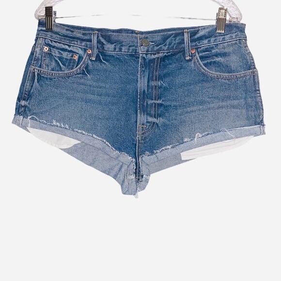 Grlfrnd Denim Jessie High Rise Jean Shorts sz 29 - Picture 1 of 8